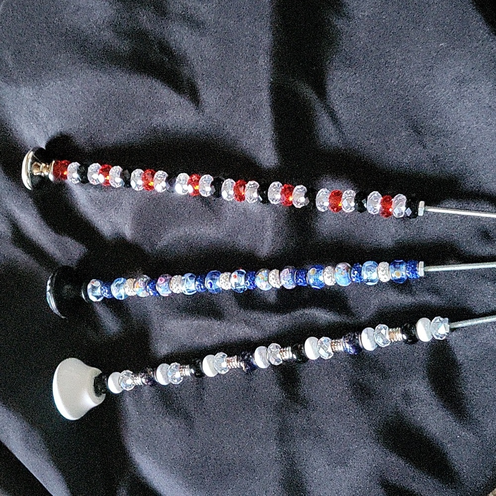 SALE!! Plant/garden stakes/home decor. Bling for your plants!